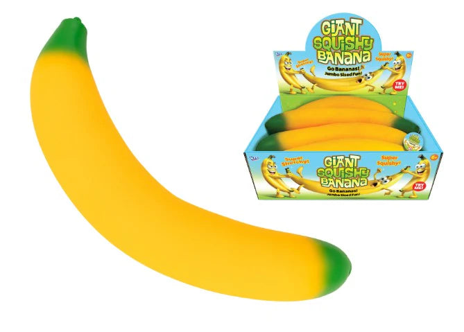 Giant Banana Squishy, Jumbo 45cm