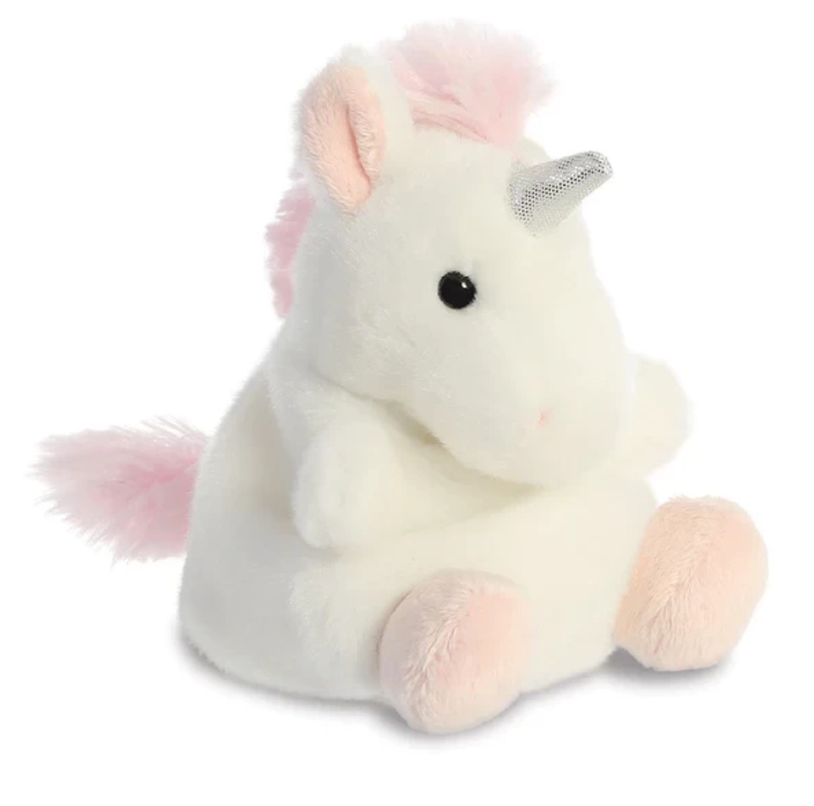Palm Pals Sassy Unicorn Soft Toy