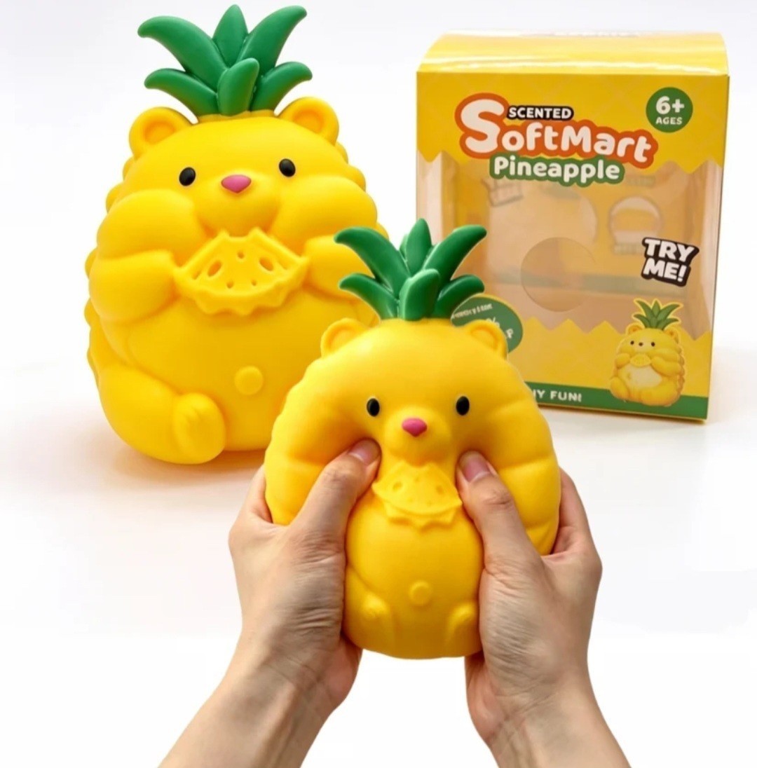 Soft Mart Jumbo XL Pineapple Squishy