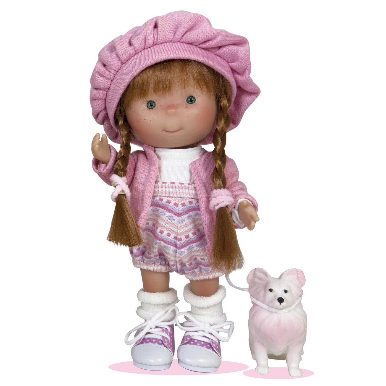Little Pippa & Dog - 23cm - Hard Bodied