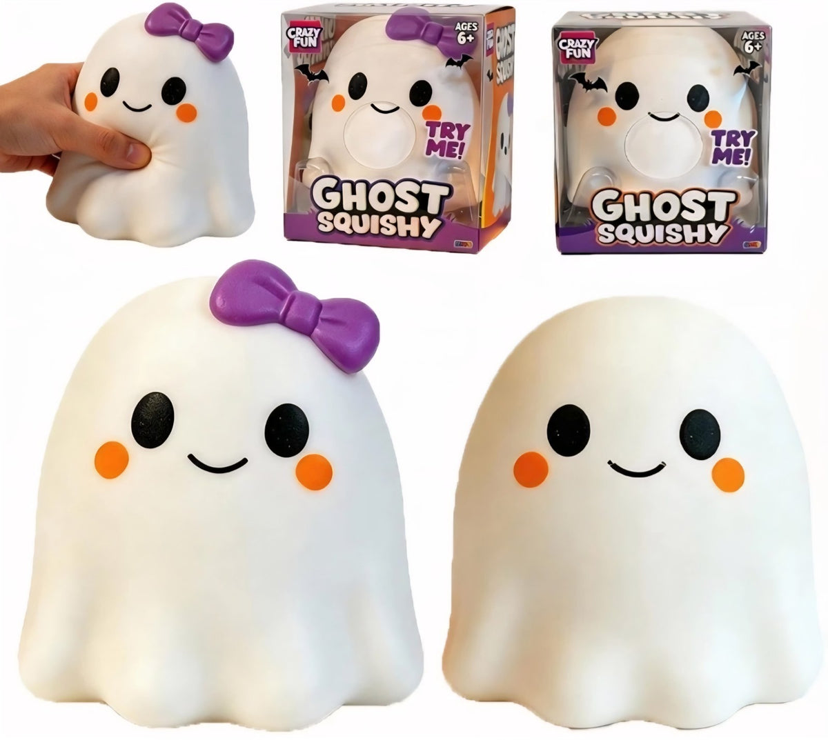 Crazy Fun Squishy Ghost