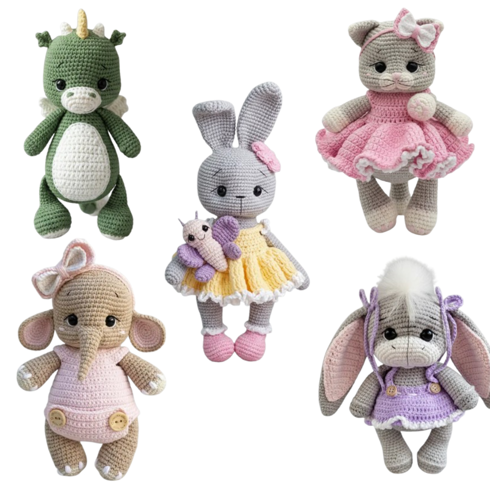 Handmade Crochet Plushies