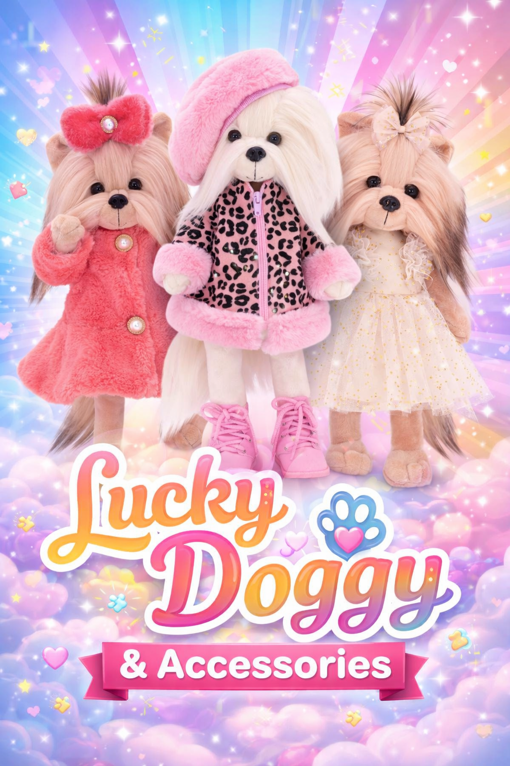 Lucky Doggy Plushies & Accessories