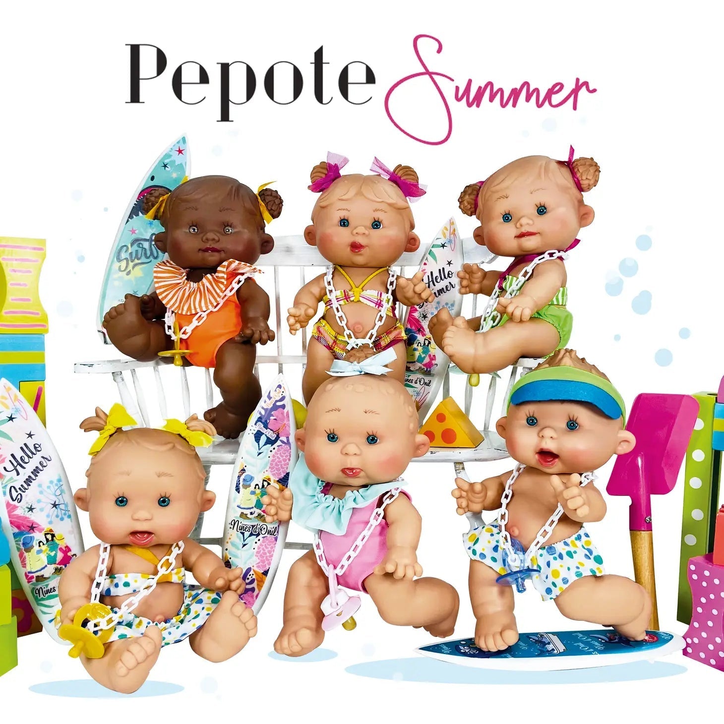 Pepotes Spanish Summer Dolls