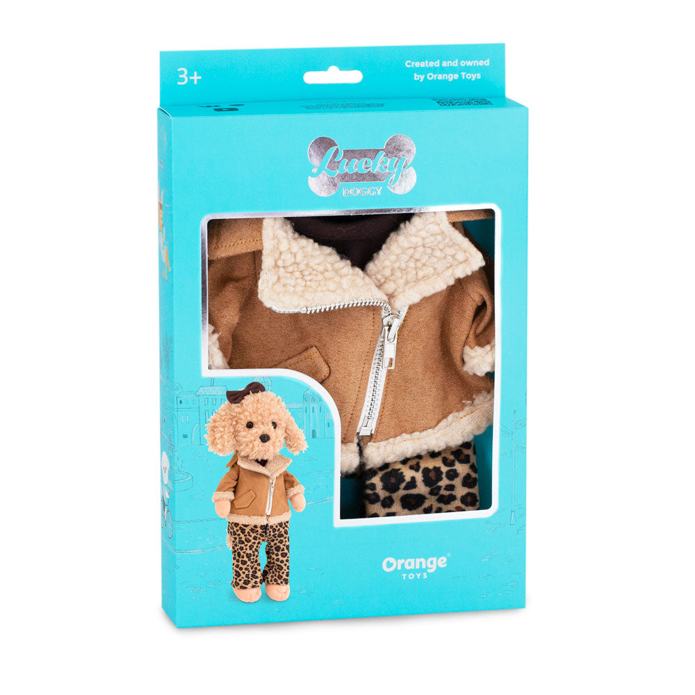 Lucky Doggy Clothing Set - Leopard Outfit