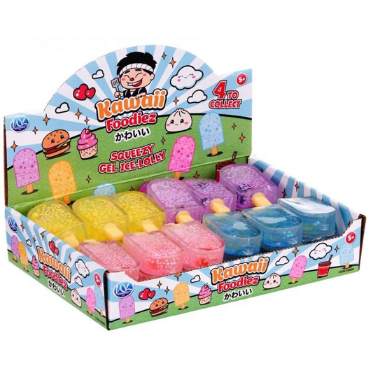 Kawaii Mini Squeezy Gel Ice Lolly