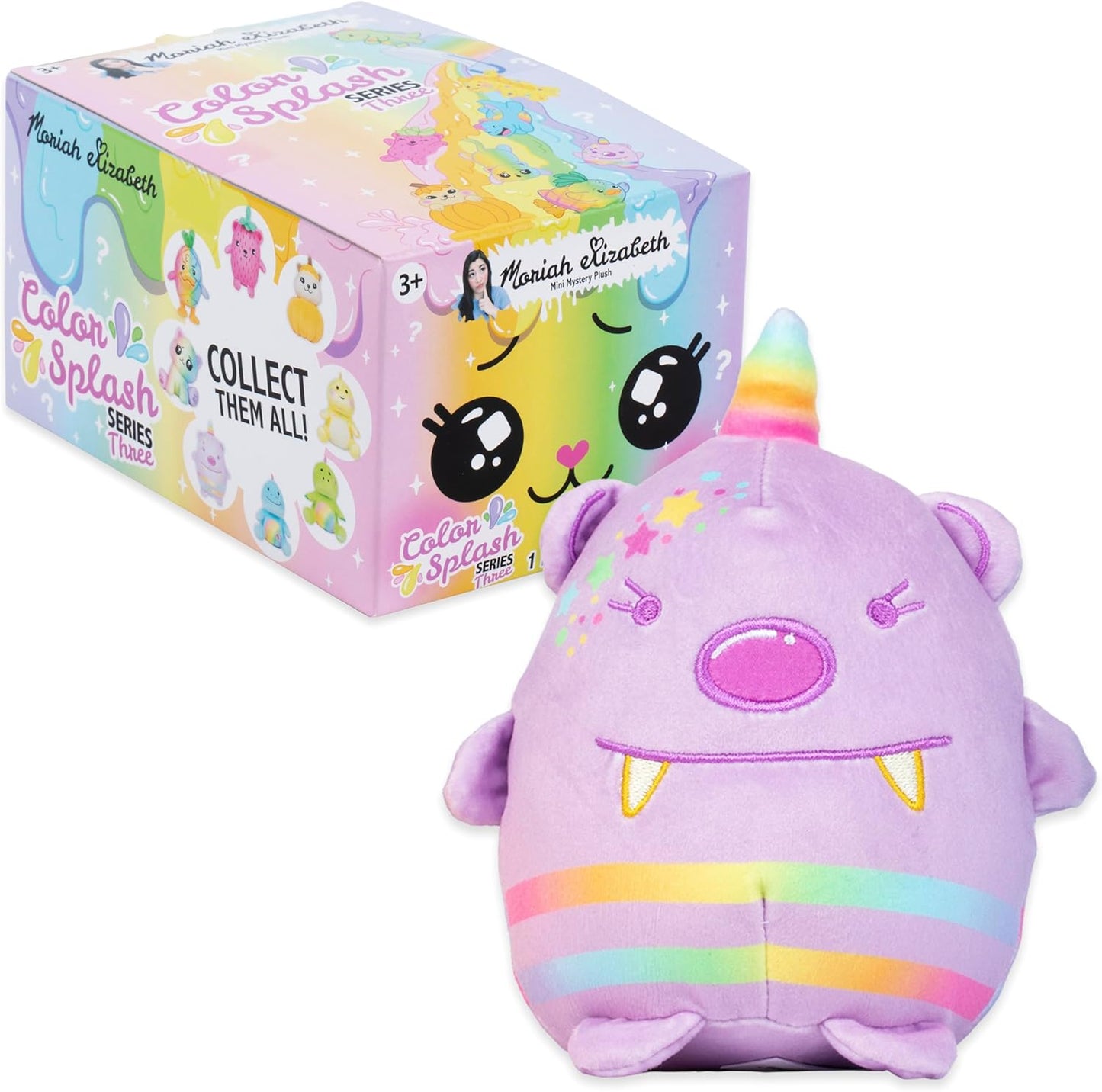 Moriah Elizabeth Colour Splash Series 3 Mystery Plush (Styles Vary)