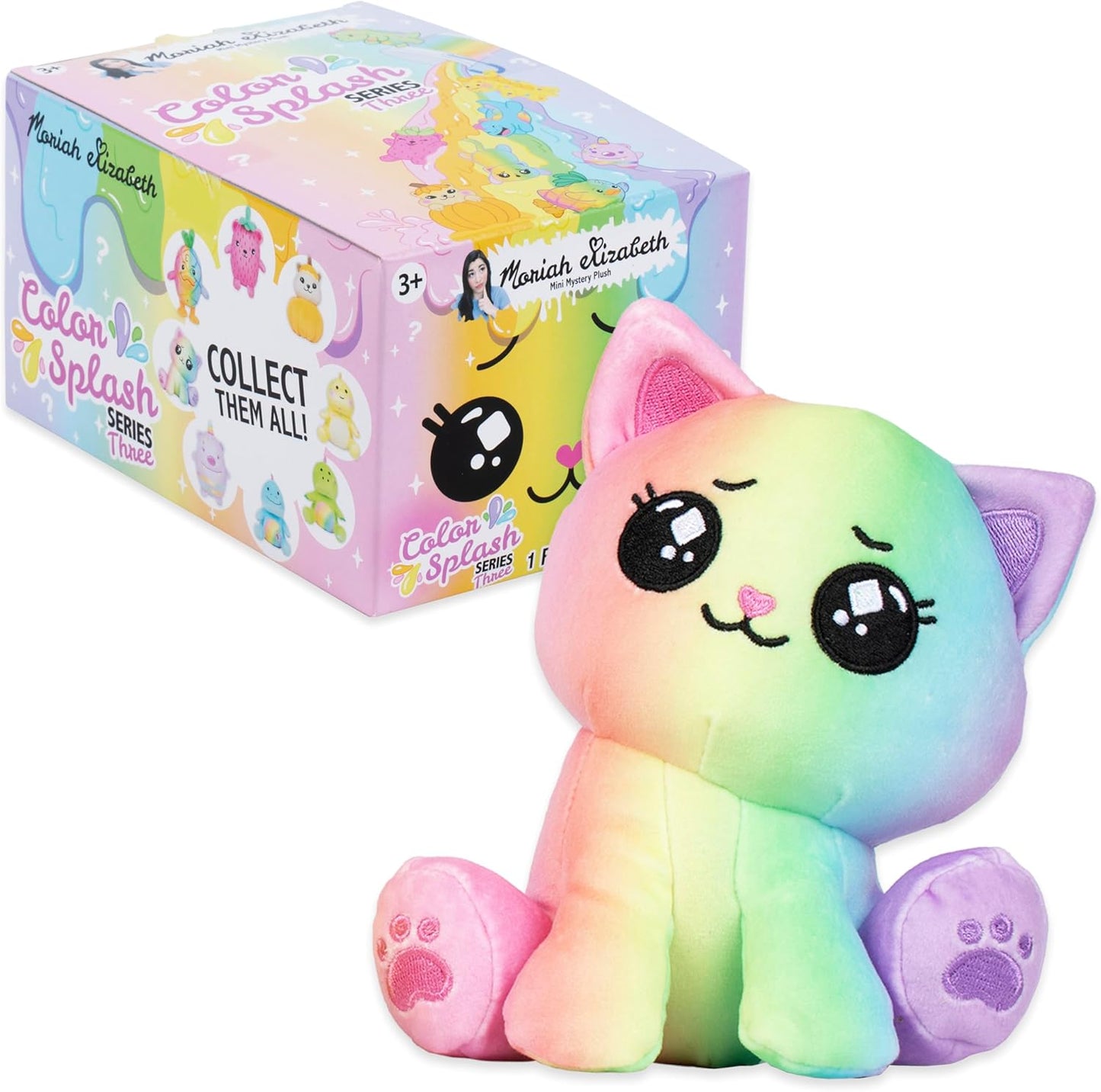 Moriah Elizabeth Colour Splash Series 3 Mystery Plush (Styles Vary)