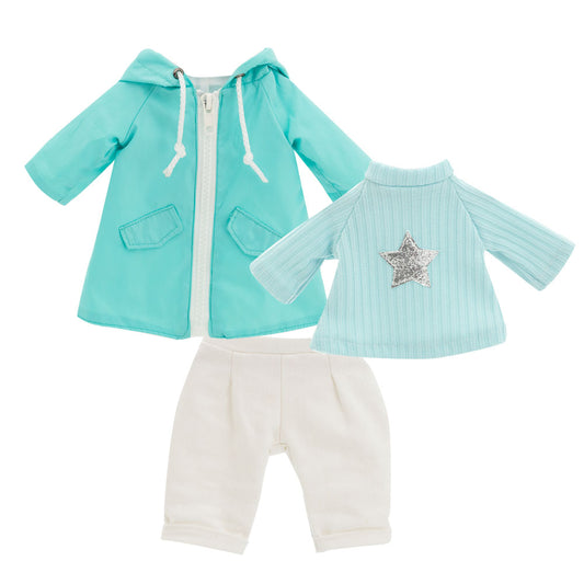 Lucky Doggy Clothing Set - Rainy Day