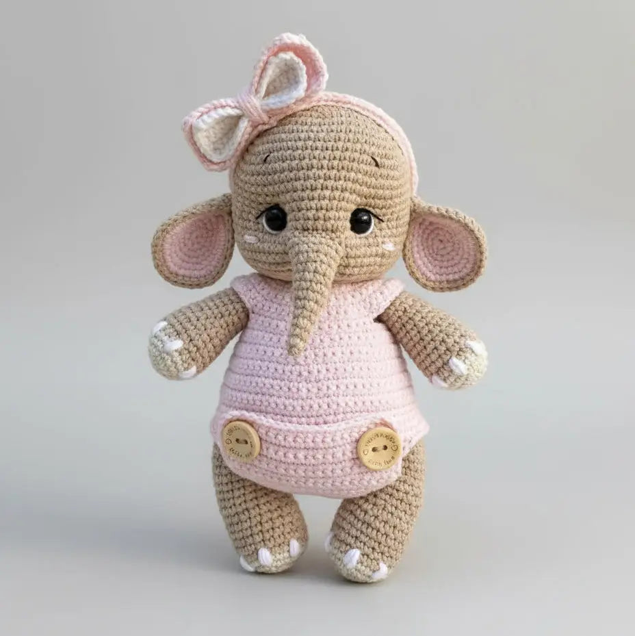 Handmade Crochet Elephant