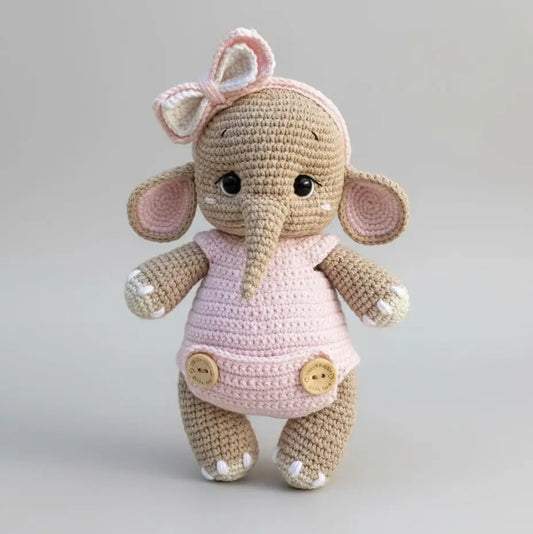 Handmade Crochet Elephant