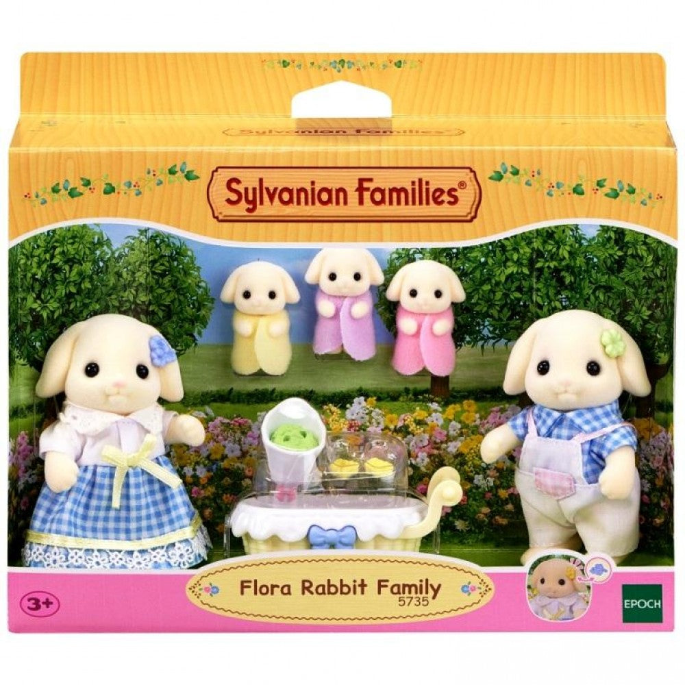 Flora Rabbit Family Set