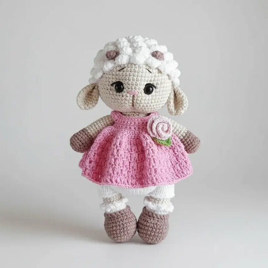 Handmade Crochet Sheep