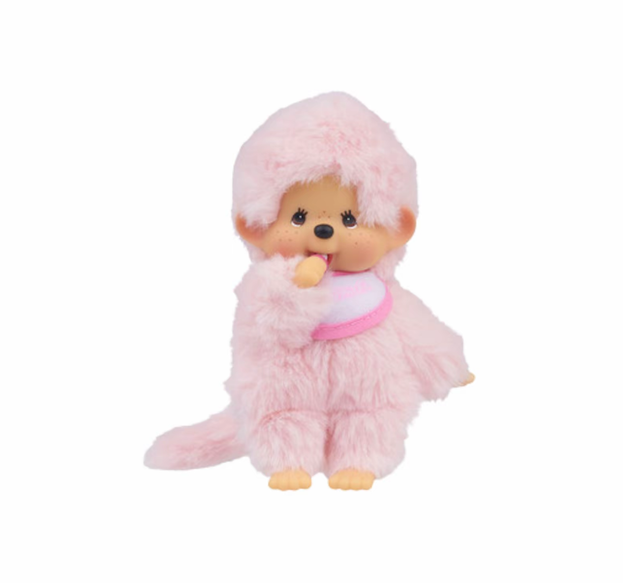 Monchhichi Pink Mini Beanie 15cm