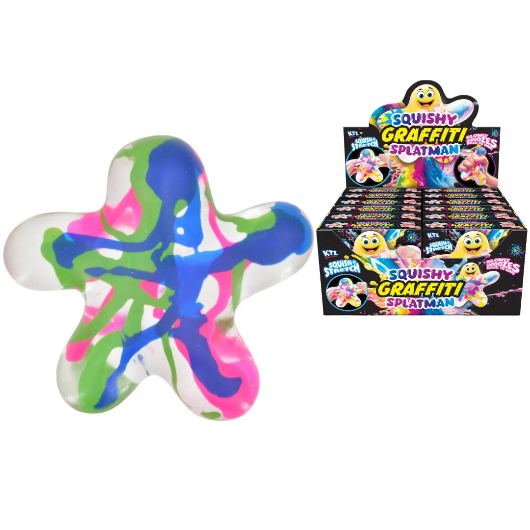 KTL Squishy Graffiti Splat Man