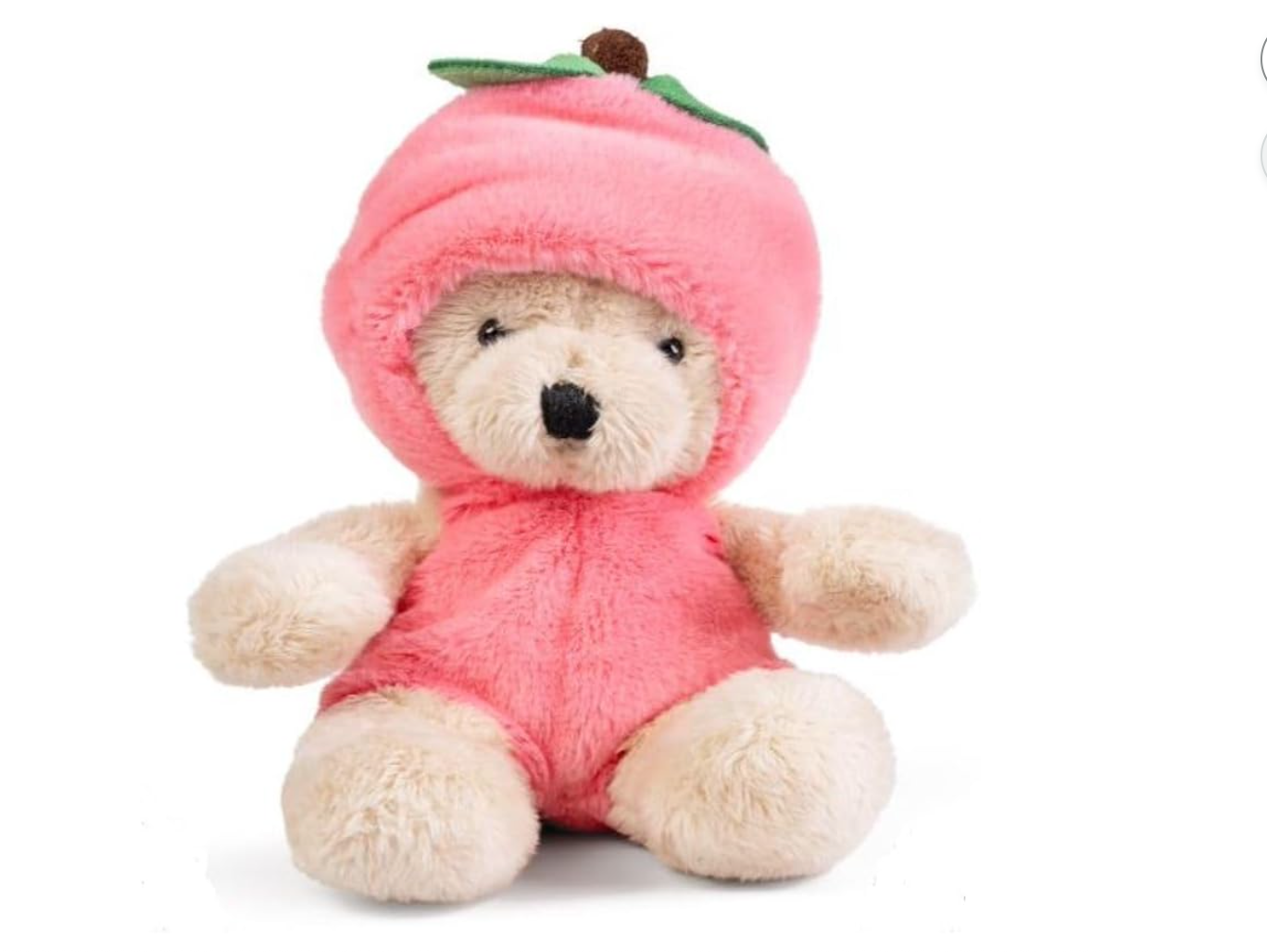 Peach Stuffed Plush Toy
