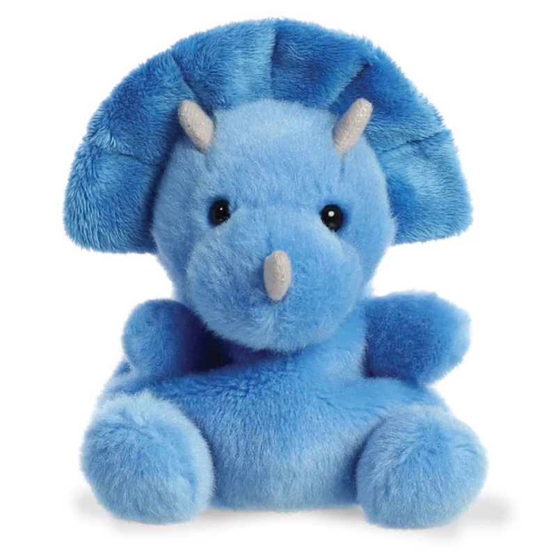 Palm Pals Triceratops Soft Toy