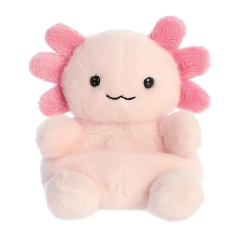 Palm Pals Ax Axolotl Soft Toy