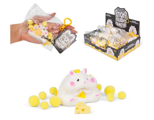 Scrunchems Sticky Squishy Sensory Hamster