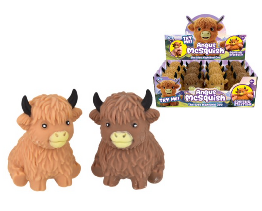 Highland Cow Squishy Toy
