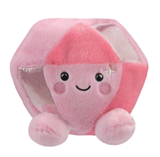 Palm Pals Pink Diamond Soft Toy