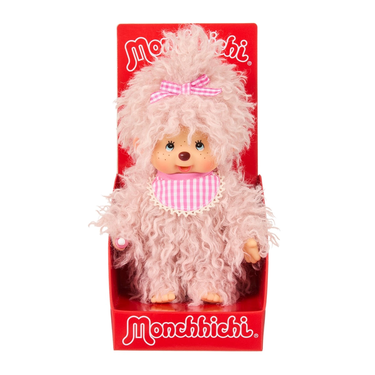 Monchhichi Pink Fluffy 20cm