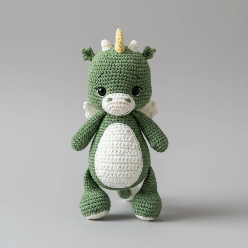 Handmade Crochet Dinosaur