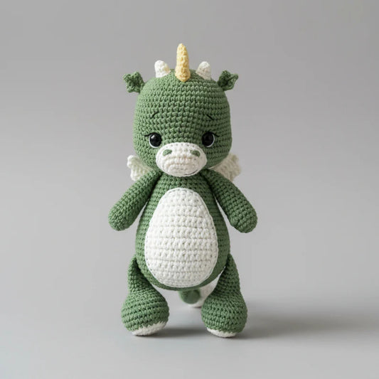 Handmade Crochet Dinosaur