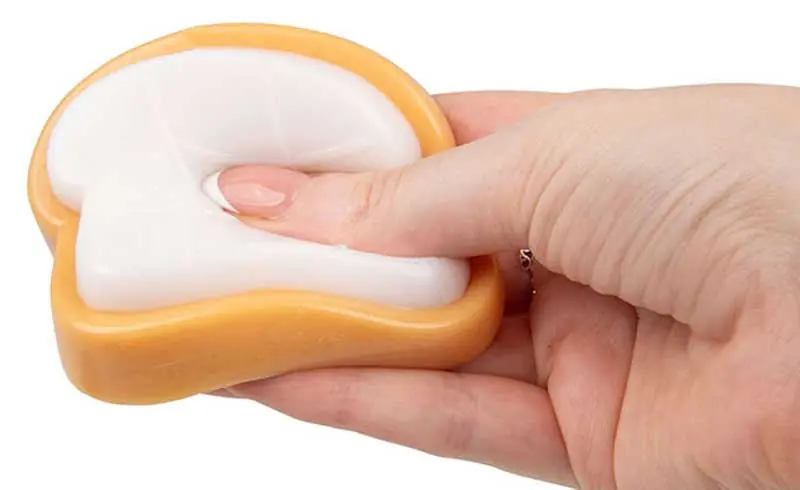 Scrunchems Sticky Squishy Toast