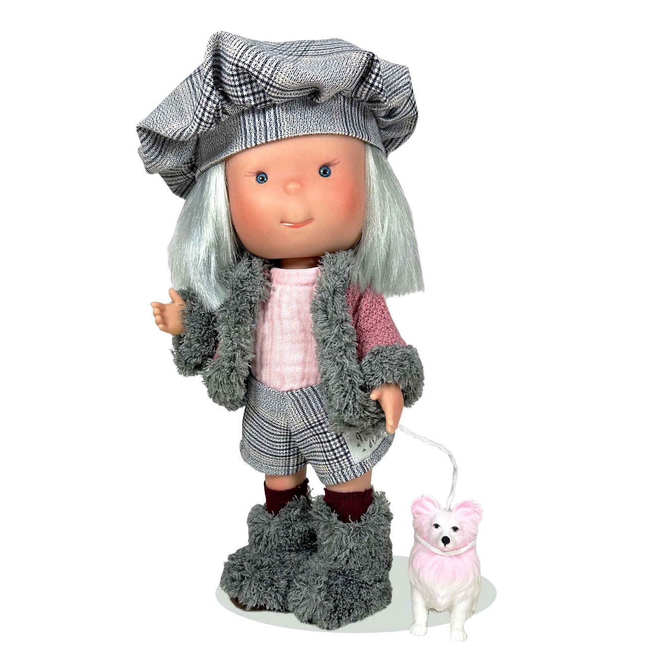 Pippa Student with Dog - 30cm - Hard Bodied