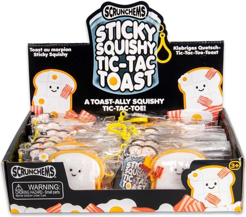 Scrunchems Sticky Squishy Toast