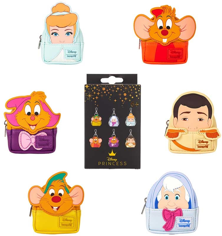 Disney Cinderella Loungefly Mystery Mini Backpack Bag Charms