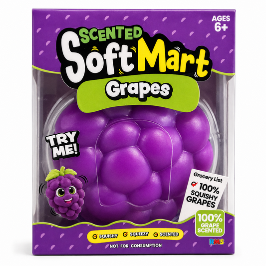 SoftMart Grape Squishy Toy