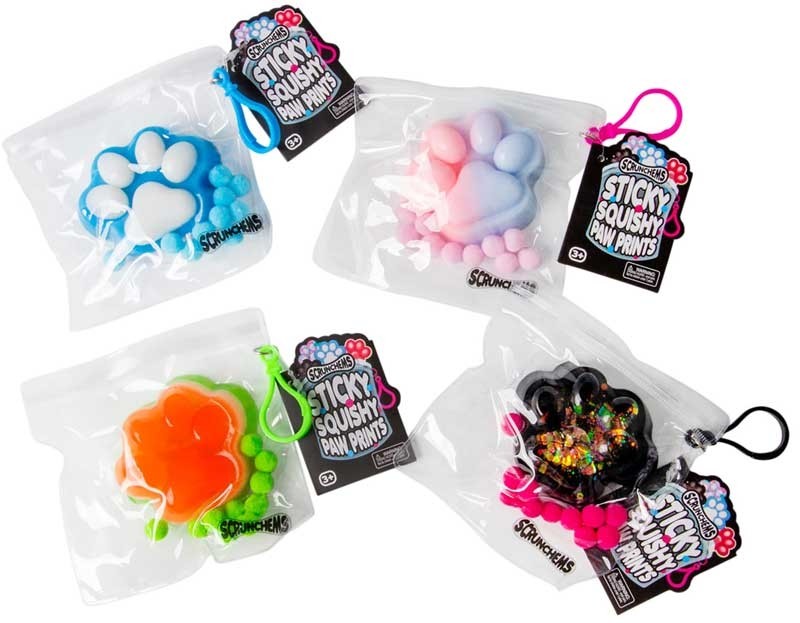 Scrunchems Sticky Squishy Paws