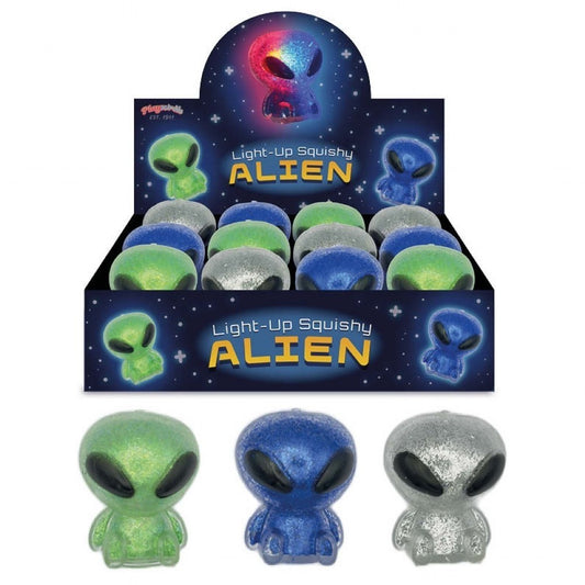 Light Up Squishy Aliens Sensory Toy