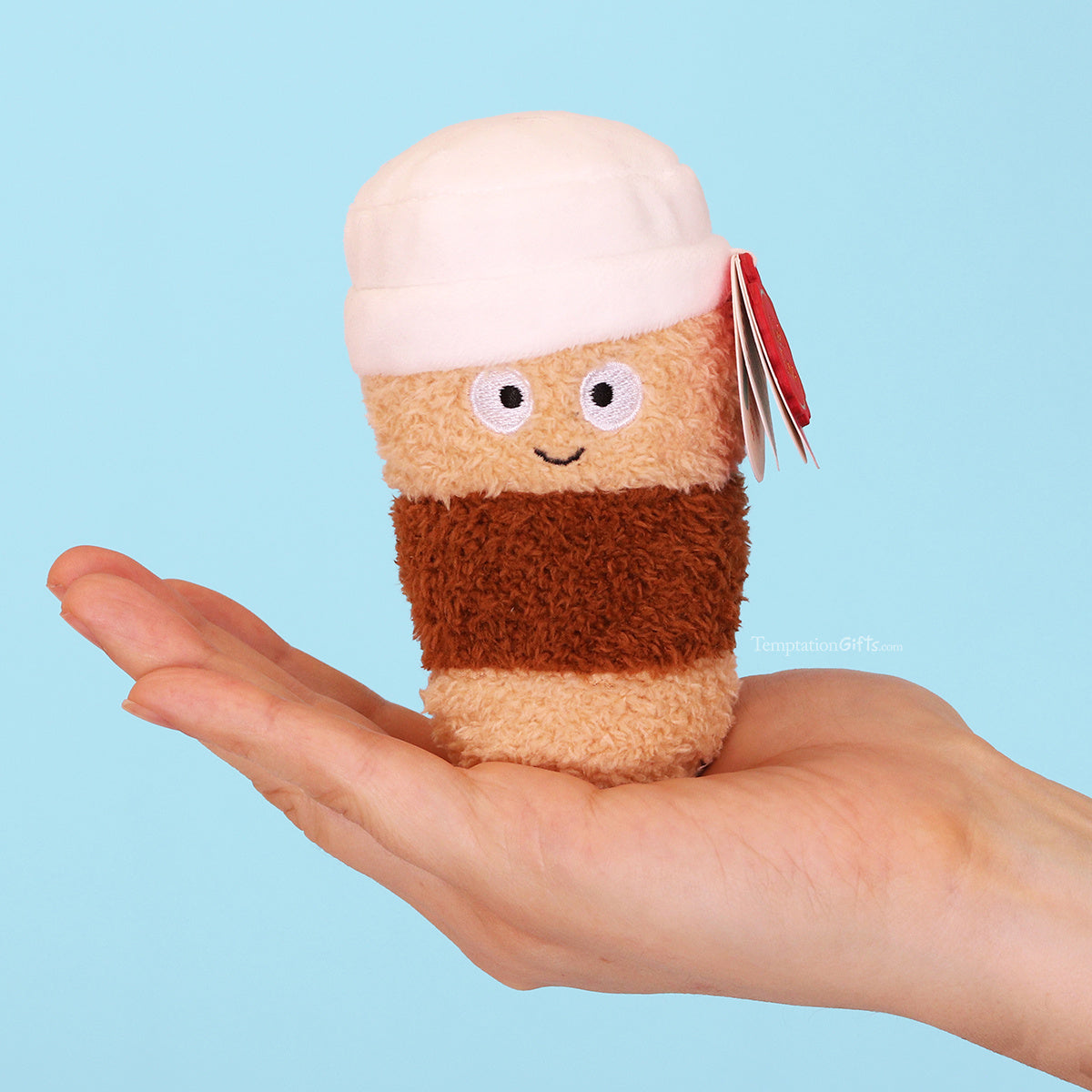 Keel Eco Snackies Food Coffee Fluffy Plushie 12cm