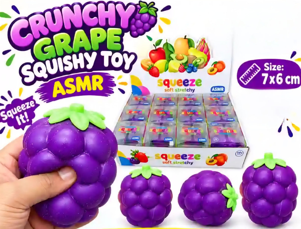 Crunchy Grape Scented Squishy