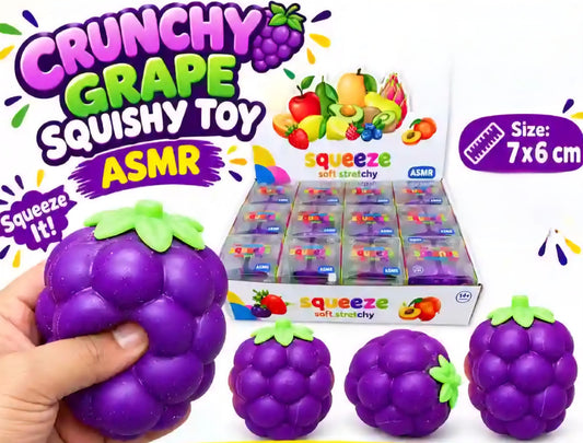 Crunchy Grape Scented Squishy