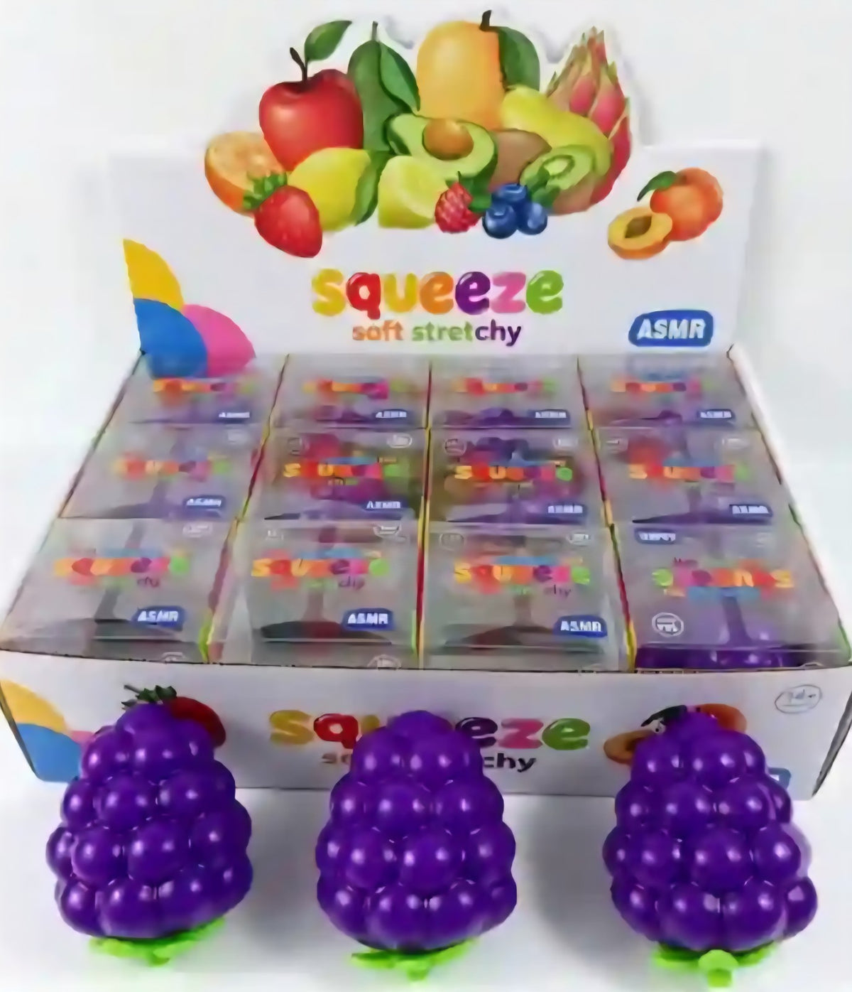 Crunchy Grape Scented Squishy