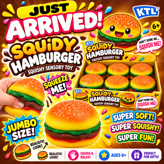 KTL Jumbo Squishy Hamburger