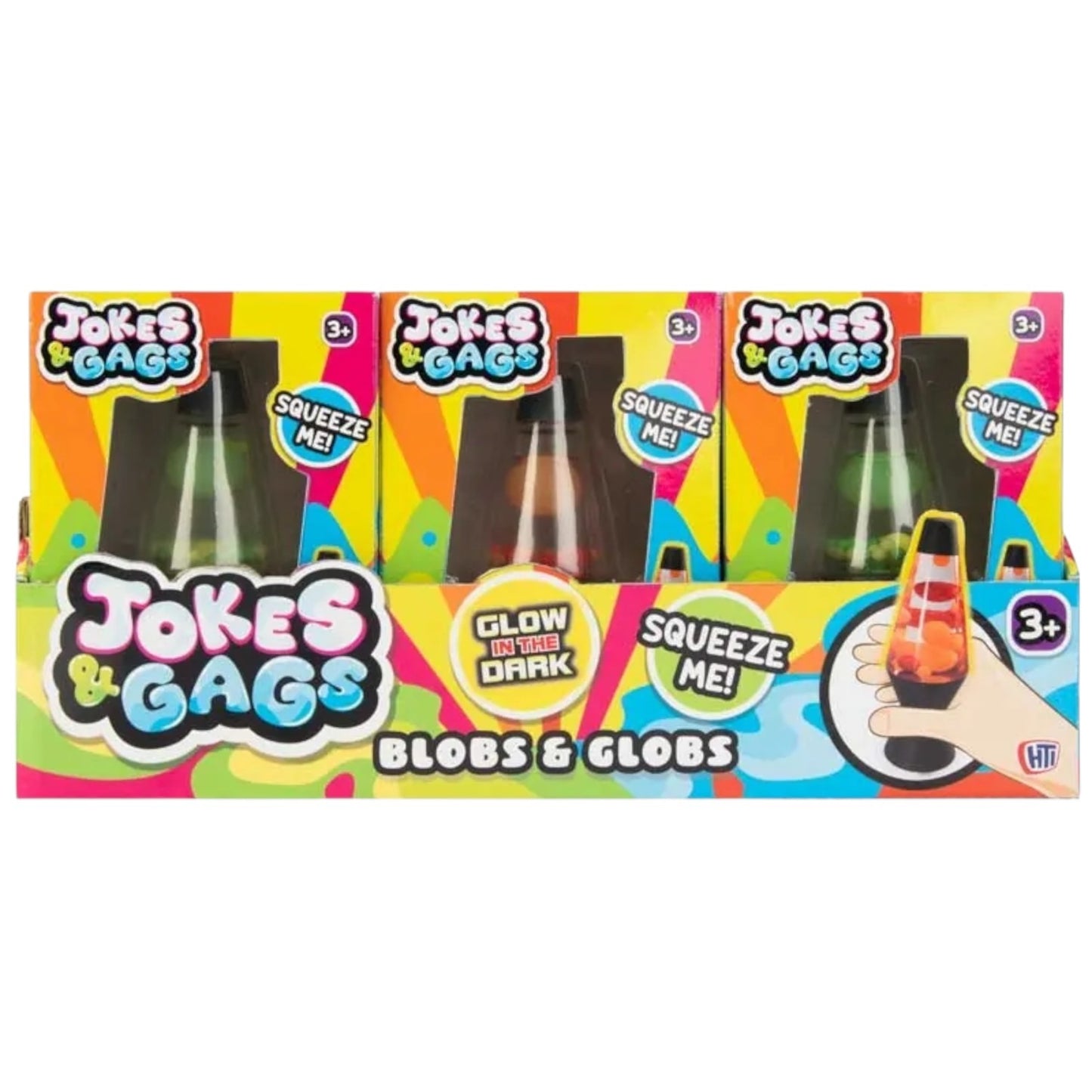 Blobs & Globs Squishy Glow in the Dark Squishy