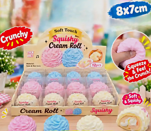 Squishy Cream Roll Fidget