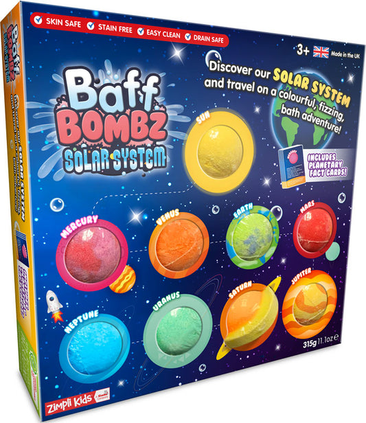 Zimpli Kids Solar System Baff Bombz