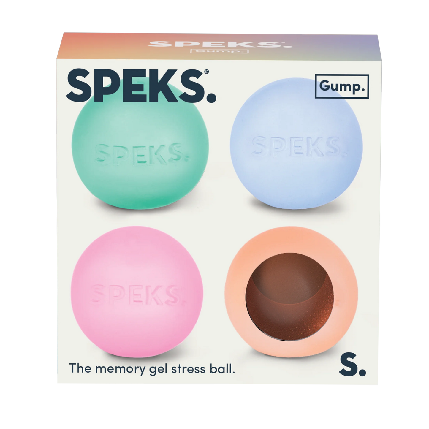 Mini Gump 4 Pack - the Memory Gel Stress Ball