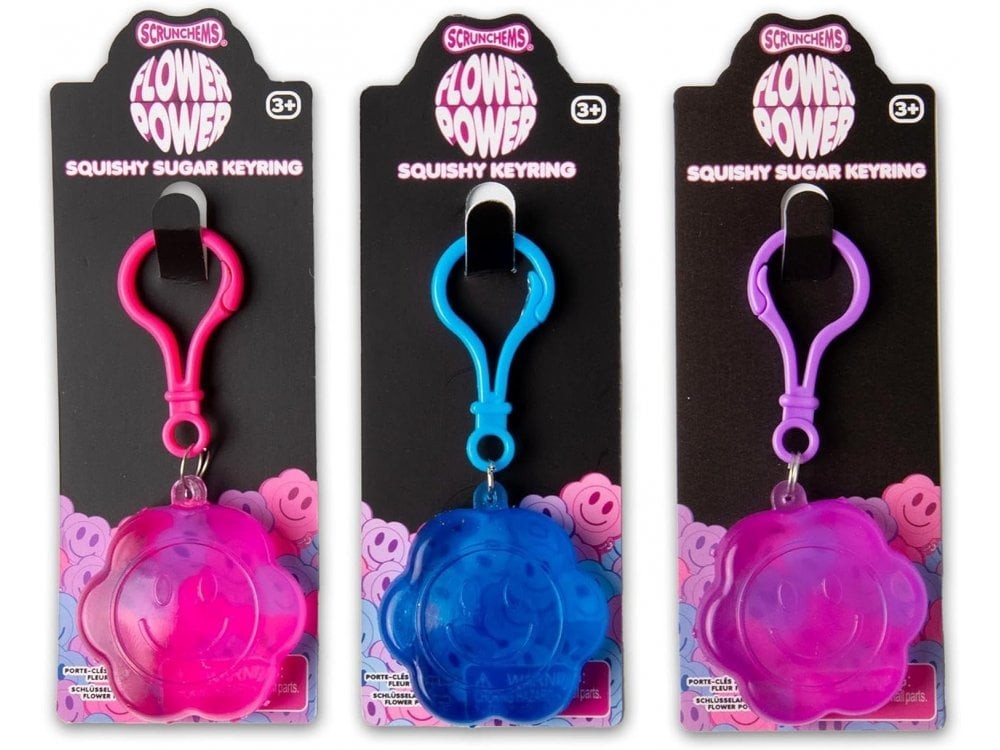 Scrunchems Flower Power Sugar Keychain