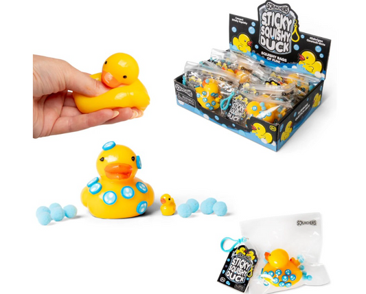 Scrunchems Sticky Squishy Duck