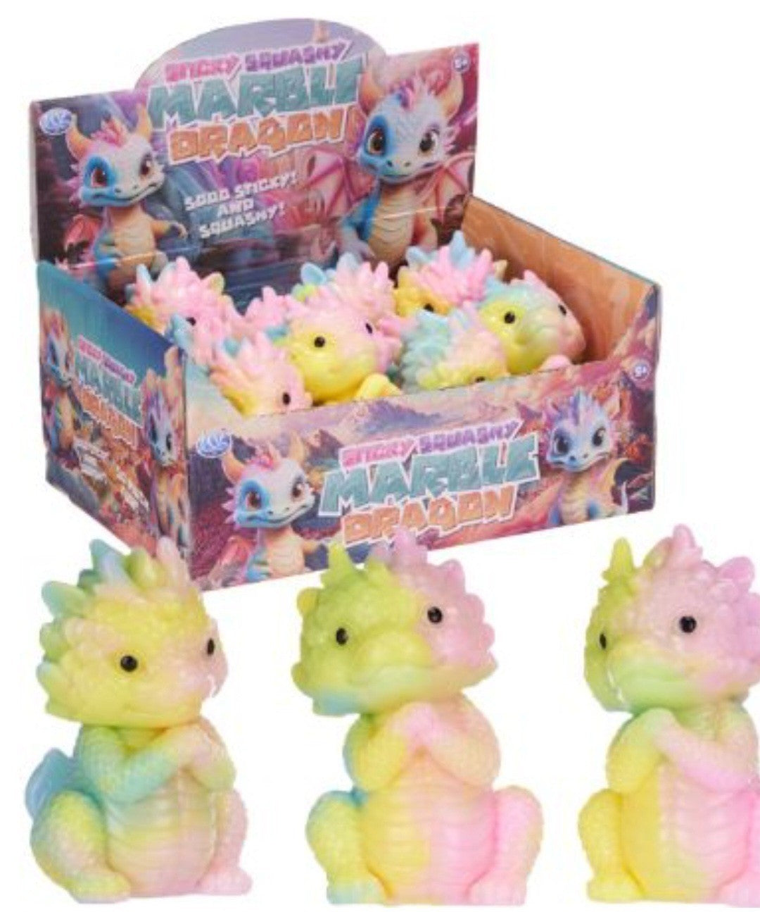Sticky Squishy Marble Dragon